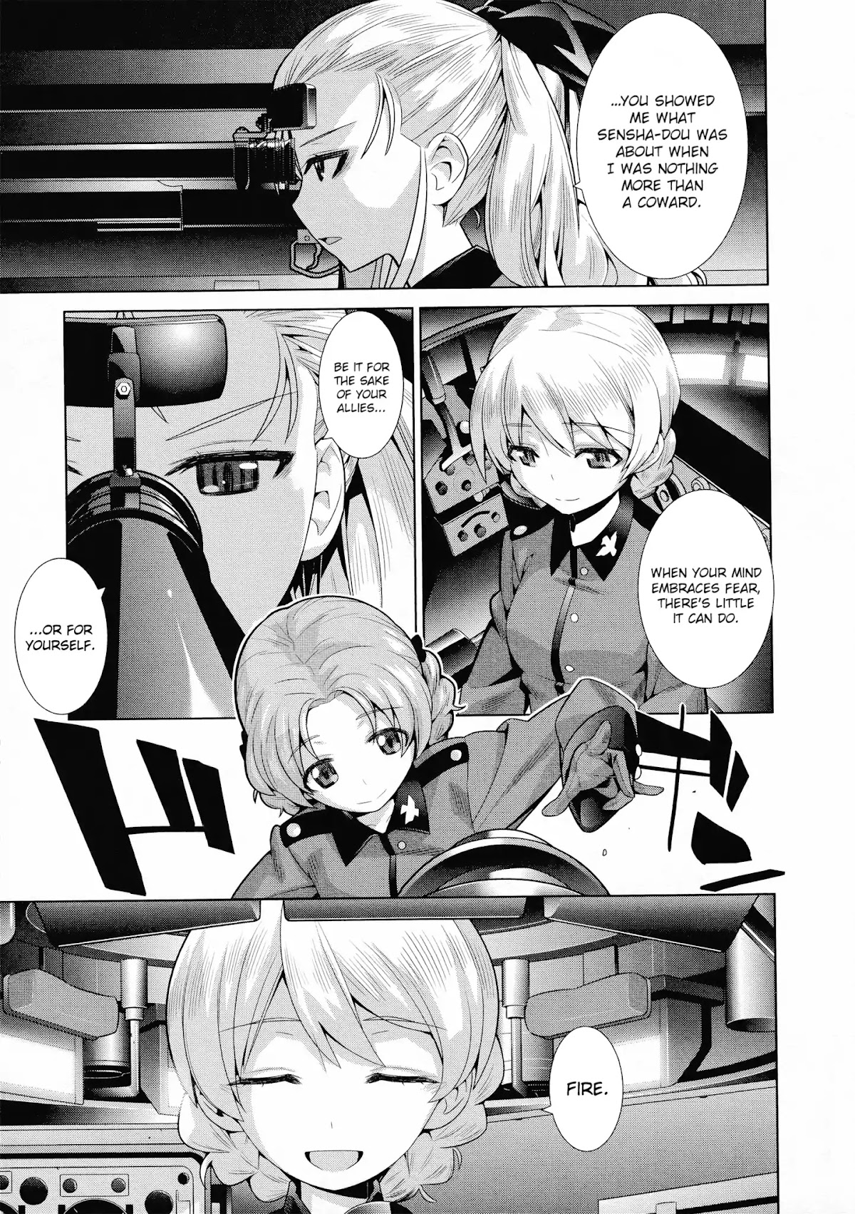Girls und Panzer der Film Variante Chapter 1 page 11 - Chapter 1: Darjeeling & Not Spilled