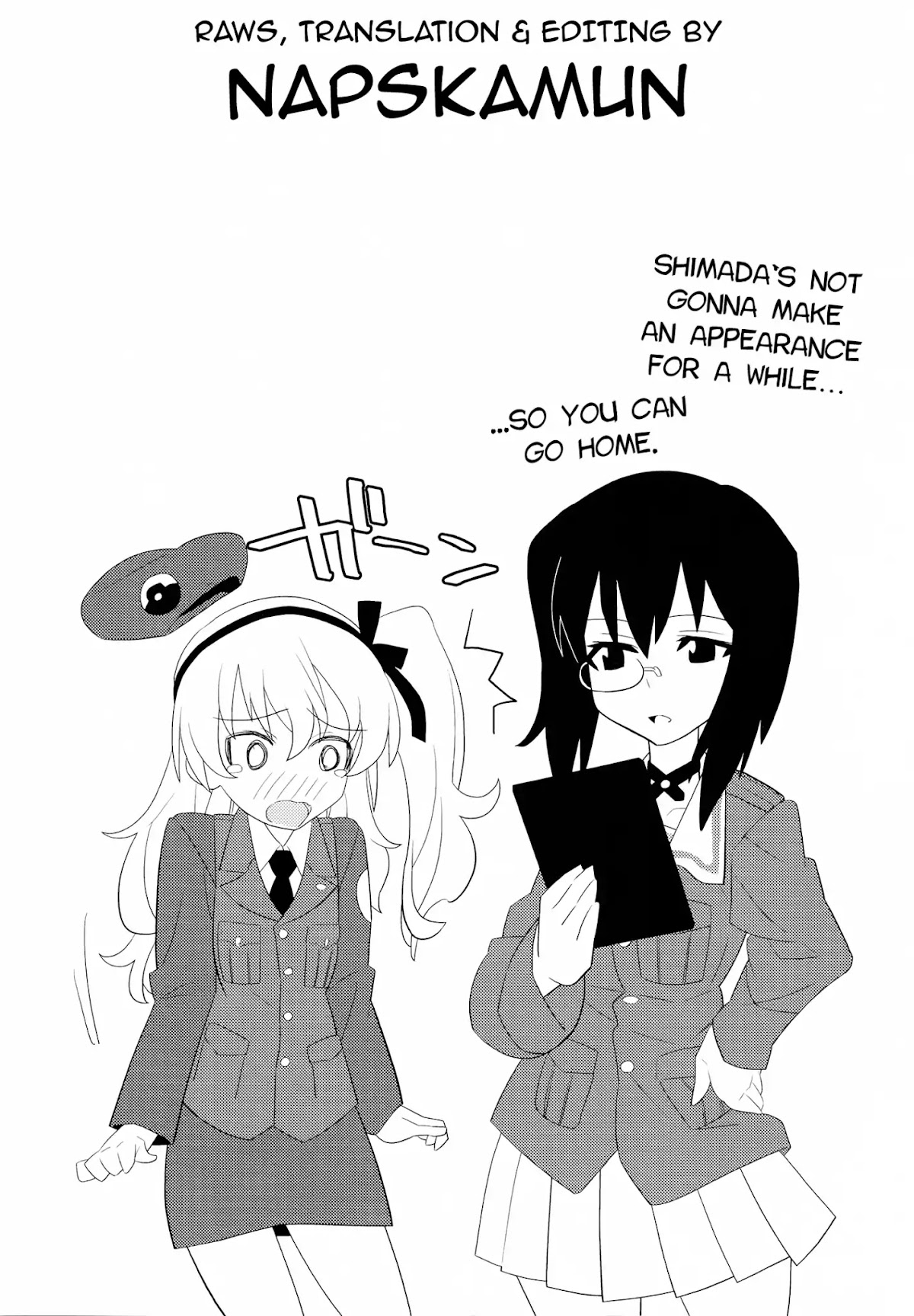 Girls und Panzer der Film Variante Chapter 1 page 20 - Chapter 1: Darjeeling & Not Spilled