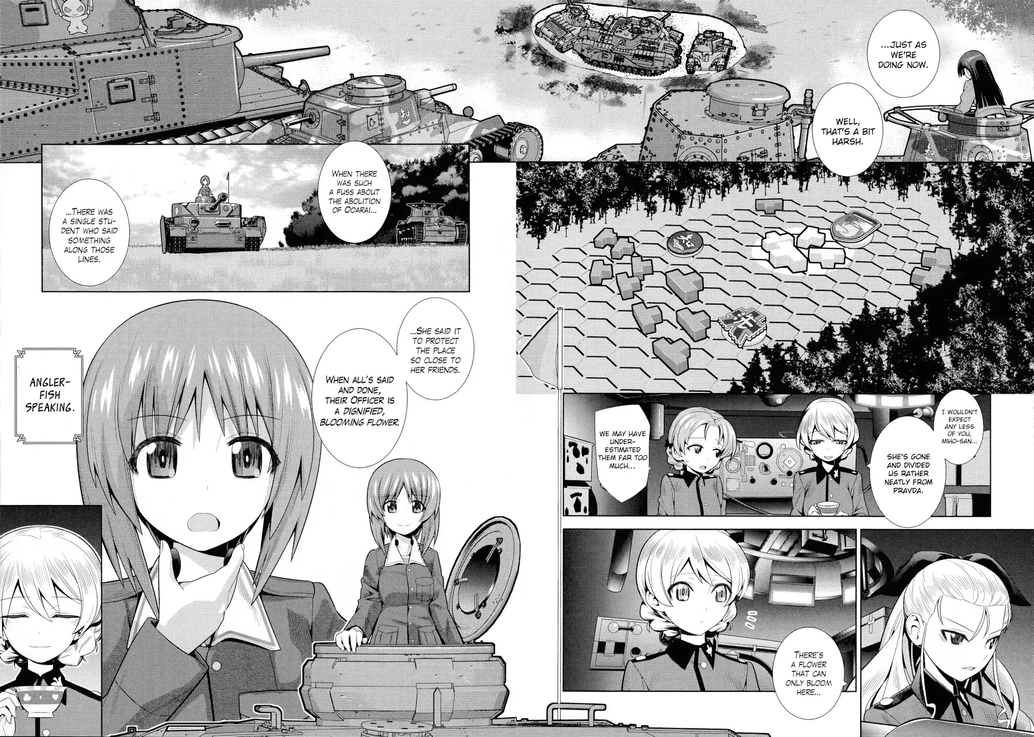 Girls und Panzer der Film Variante Chapter 1 page 6 - Chapter 1: Darjeeling & Not Spilled