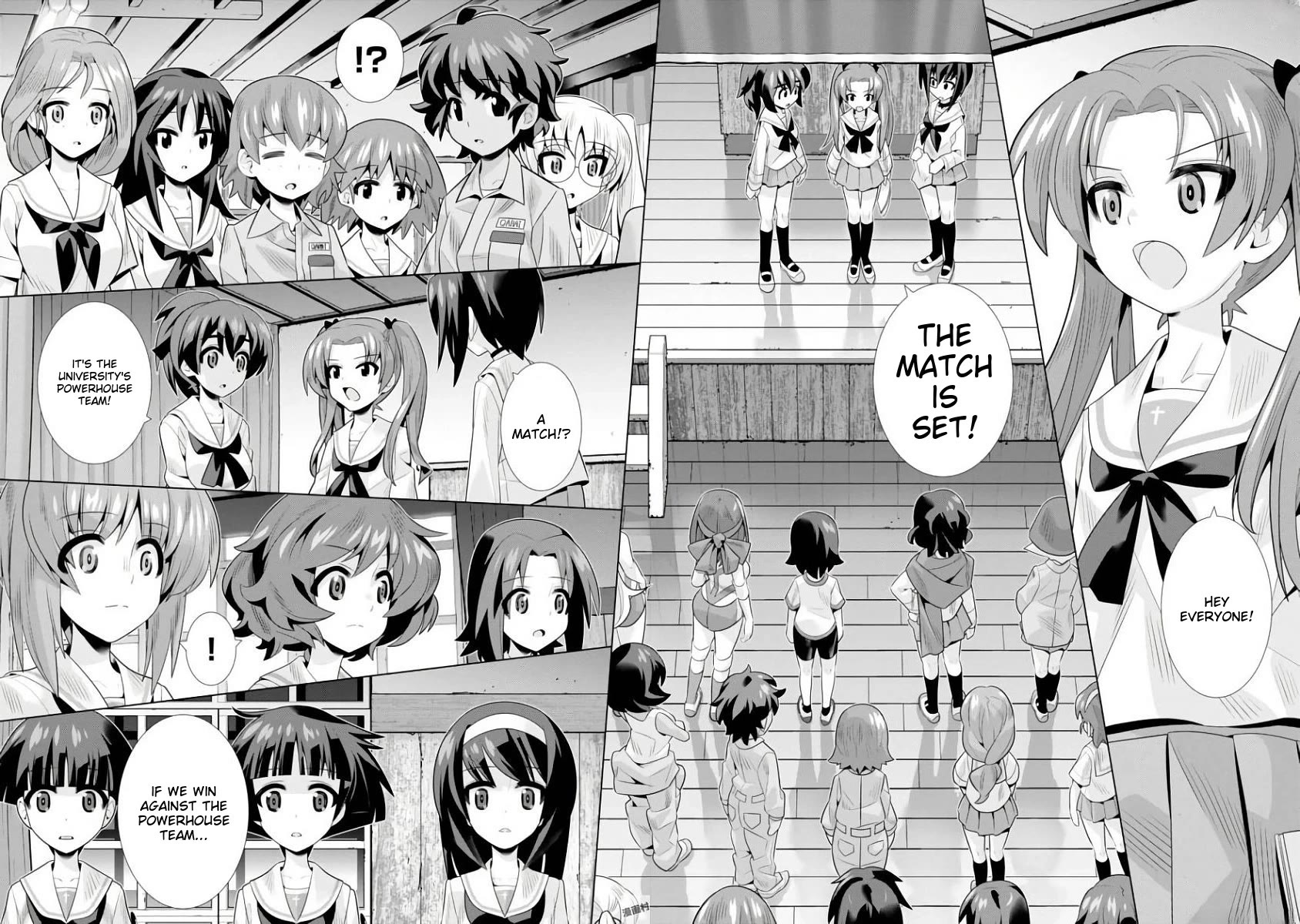 Girls und Panzer der Film Variante Chapter 15 page 28 - Chapter 15: Questioning & Cheering Up