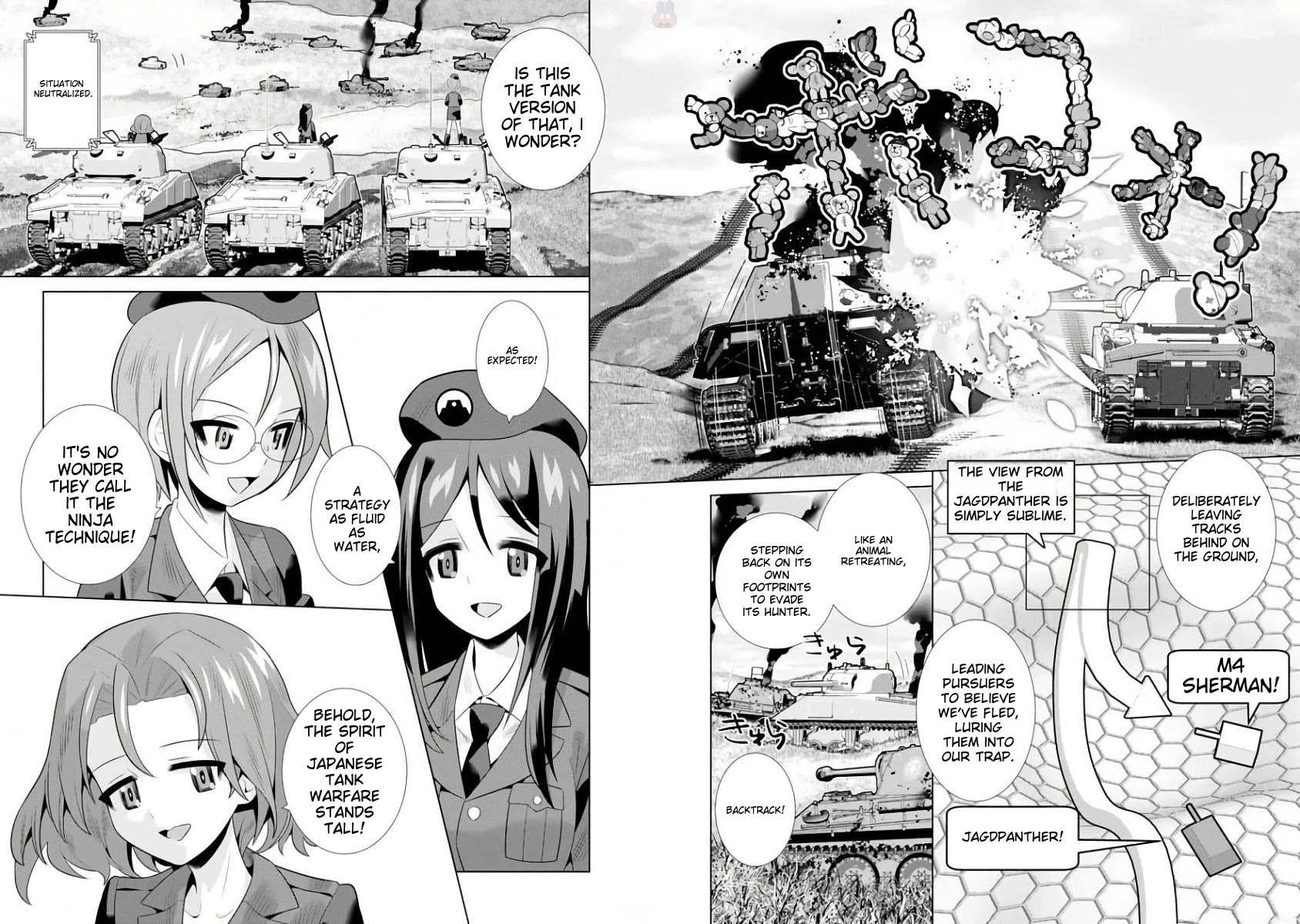 Girls und Panzer der Film Variante Chapter 15 page 5 - Chapter 15: Questioning & Cheering Up