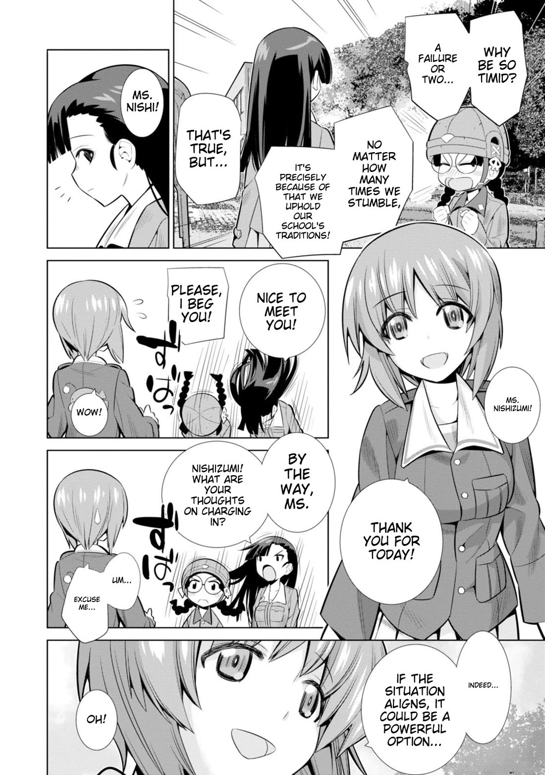 Girls und Panzer der Film Variante Chapter 3 page 4 - Chapter 3: Kinuyo & Sincerity