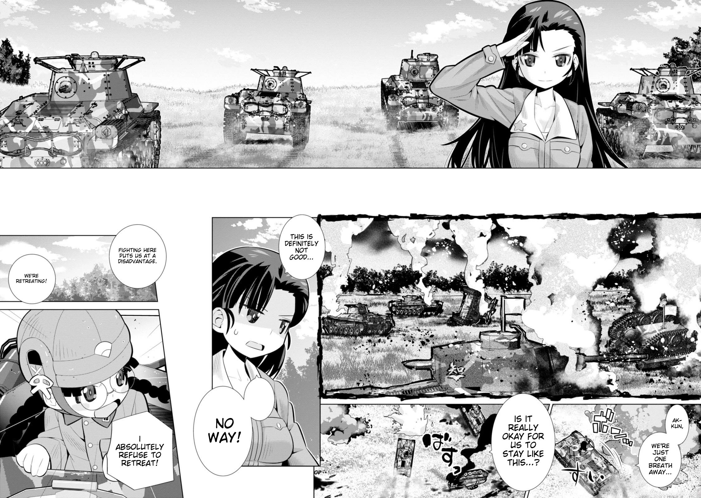Girls und Panzer der Film Variante Chapter 3 page 8 - Chapter 3: Kinuyo & Sincerity