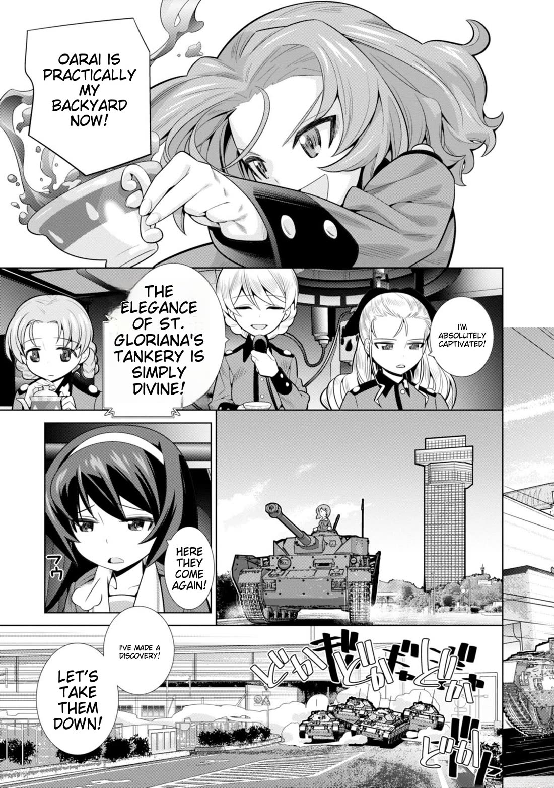 Girls und Panzer der Film Variante Chapter 4 page 10 - Chapter 4: Miho & Senshadou