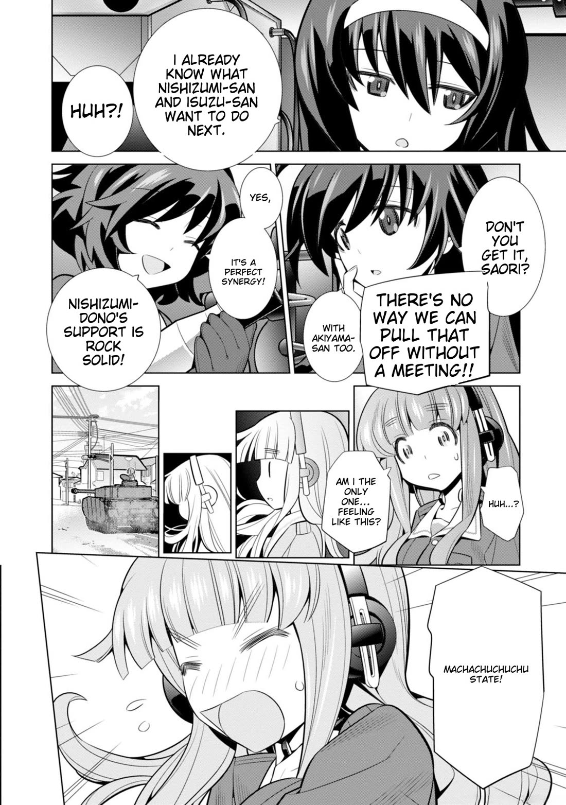 Girls und Panzer der Film Variante Chapter 4 page 25 - Chapter 4: Miho & Senshadou