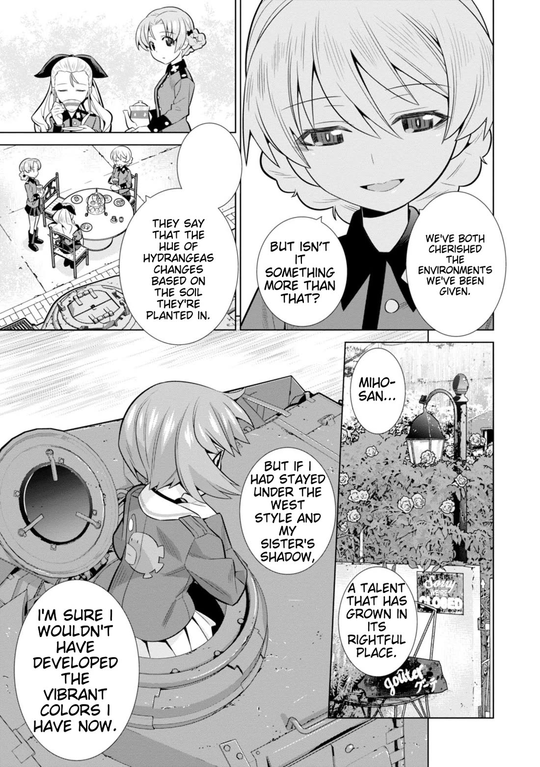 Girls und Panzer der Film Variante Chapter 4 page 38 - Chapter 4: Miho & Senshadou