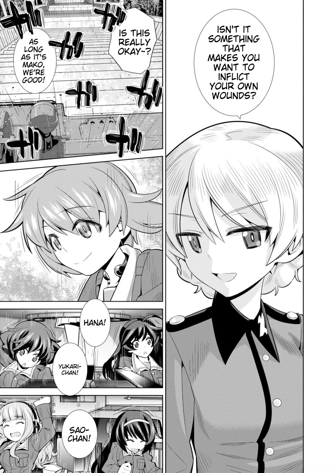 Girls und Panzer der Film Variante Chapter 4 page 40 - Chapter 4: Miho & Senshadou