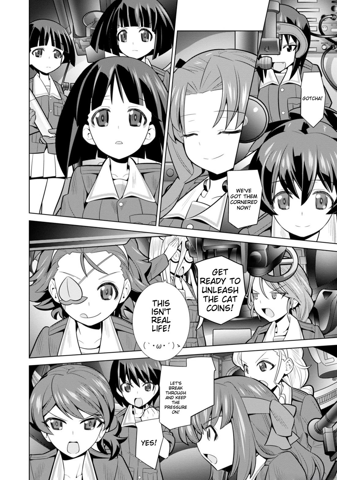 Girls und Panzer der Film Variante Chapter 4 page 43 - Chapter 4: Miho & Senshadou