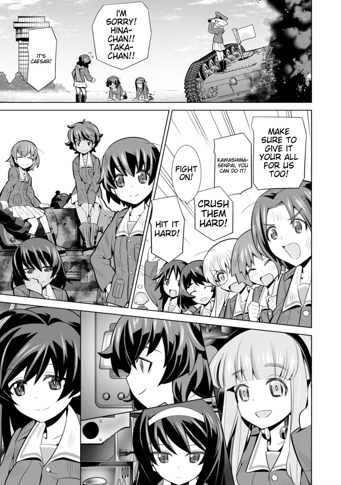 Girls und Panzer der Film Variante Chapter 4 page 44 - Chapter 4: Miho & Senshadou