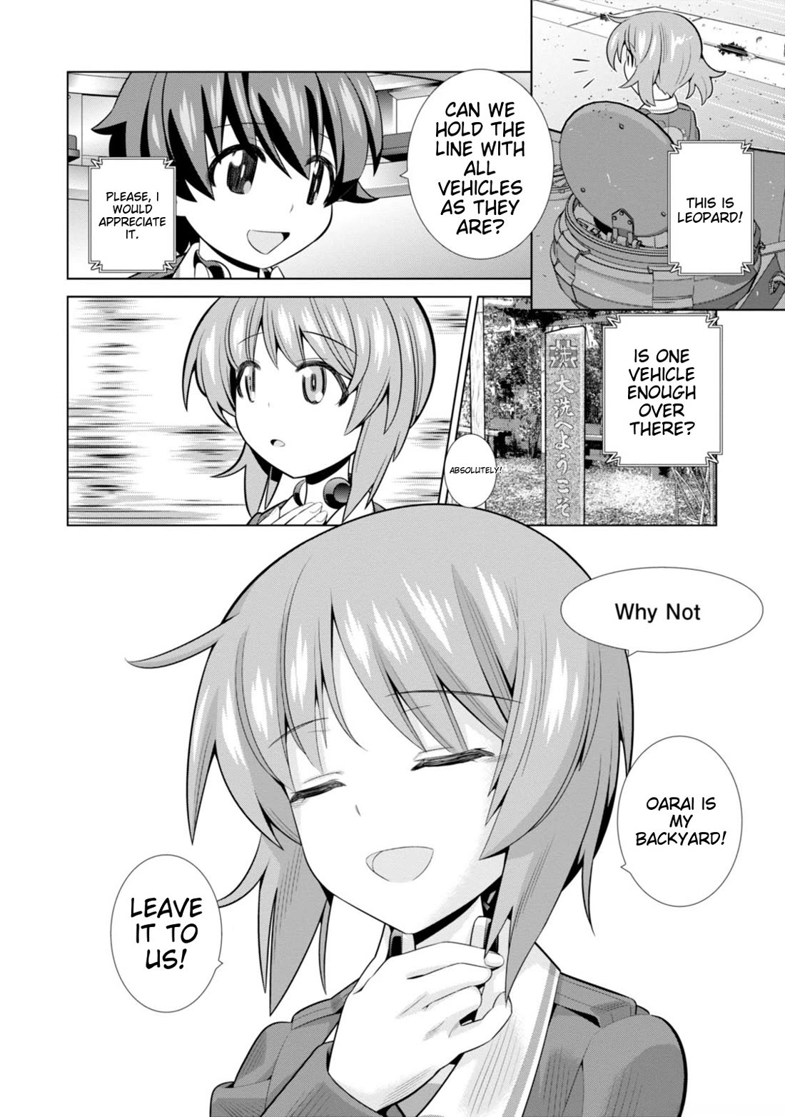 Girls und Panzer der Film Variante Chapter 4 page 7 - Chapter 4: Miho & Senshadou