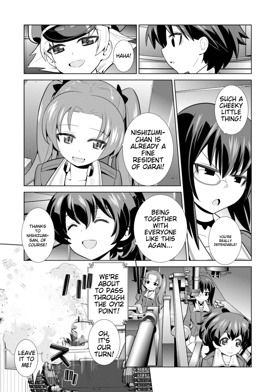 Girls und Panzer der Film Variante Chapter 4 page 8 - Chapter 4: Miho & Senshadou