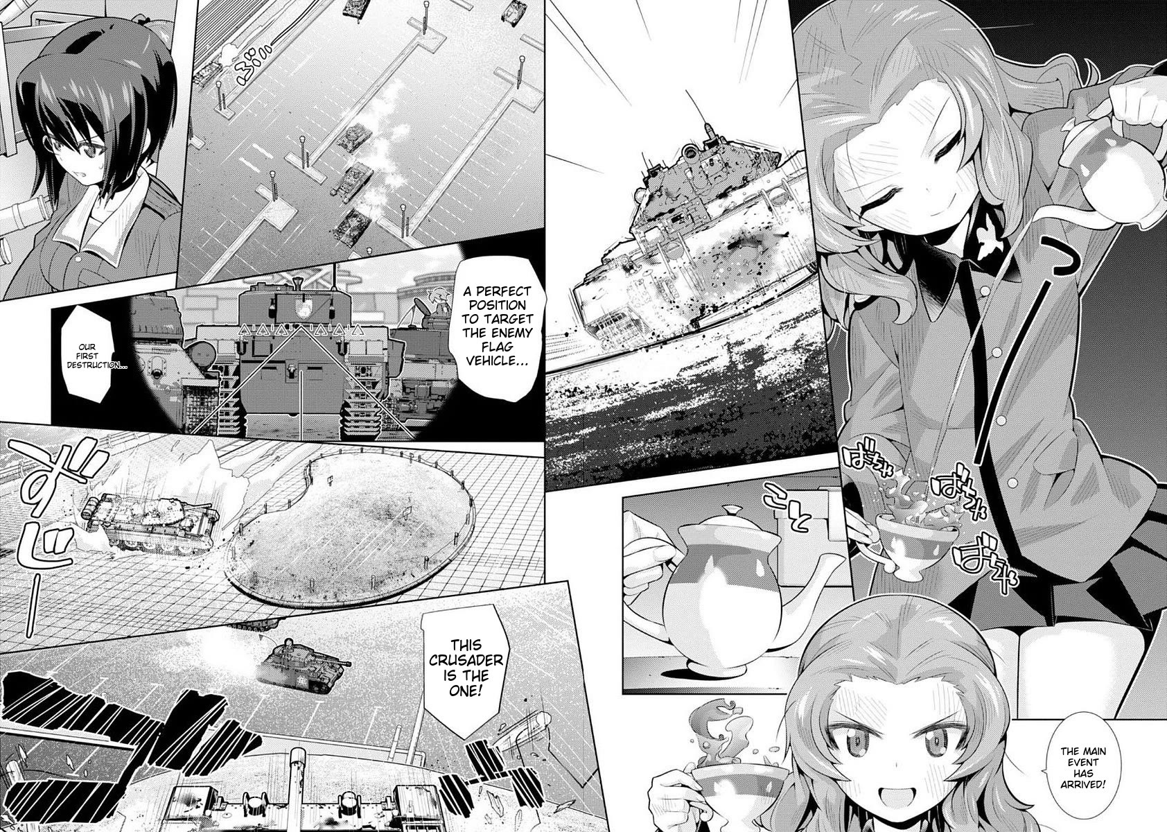 Girls und Panzer der Film Variante Chapter 5 page 17 - Chapter 5: Kawashima & Blitzkrieg!