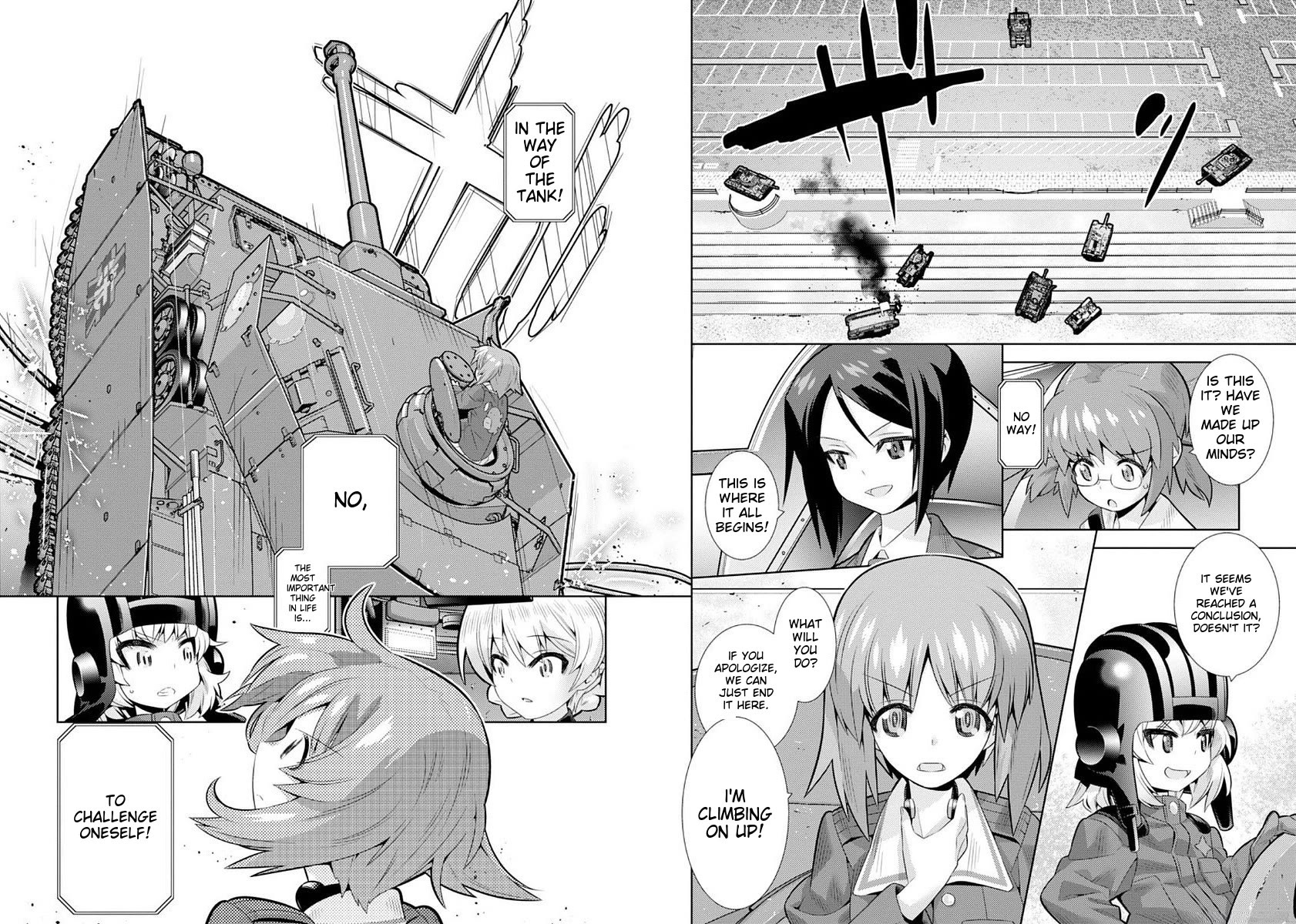 Girls und Panzer der Film Variante Chapter 6 page 14 - Chapter 6: Amy & Commentary!