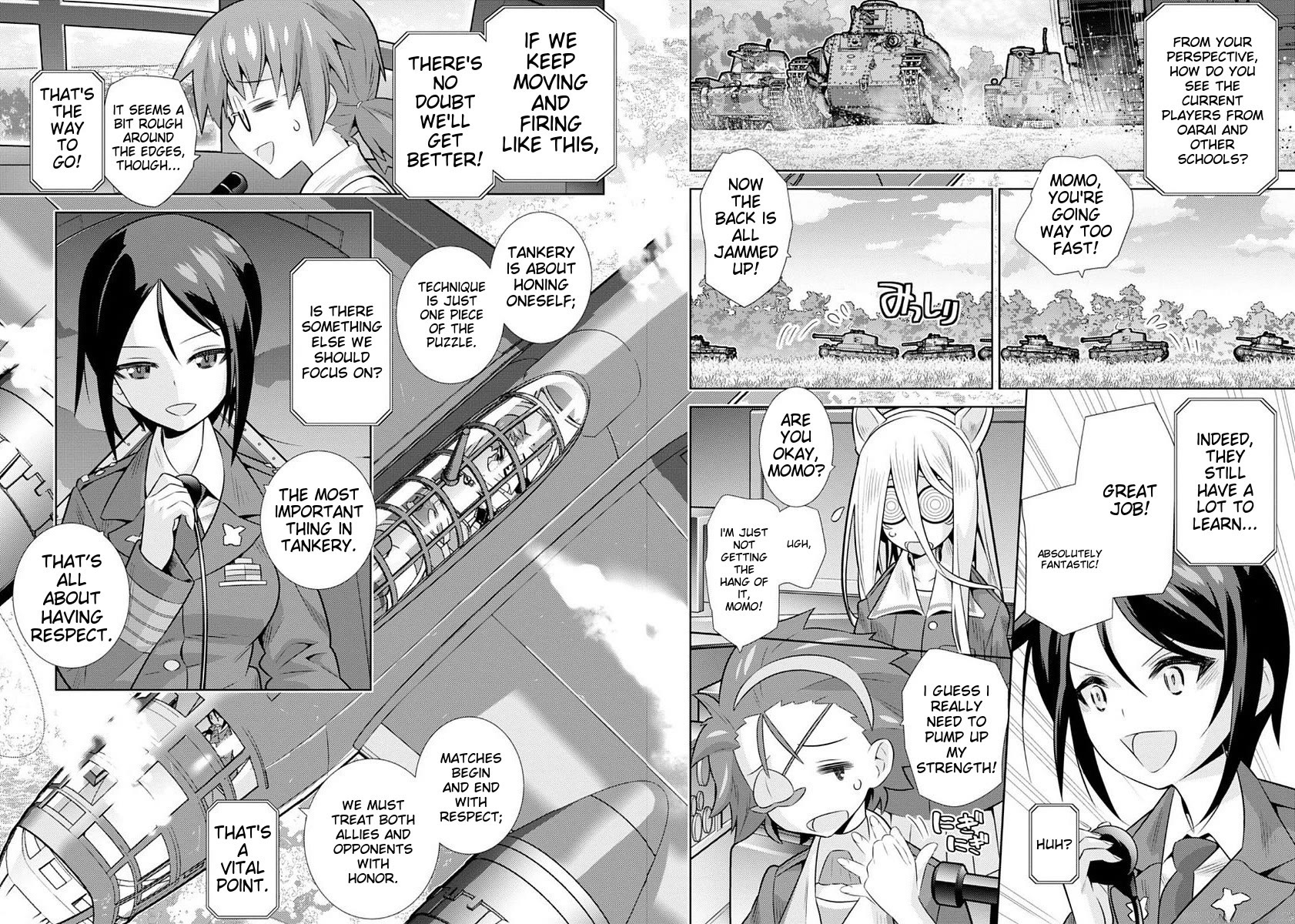 Girls und Panzer der Film Variante Chapter 6 page 5 - Chapter 6: Amy & Commentary!