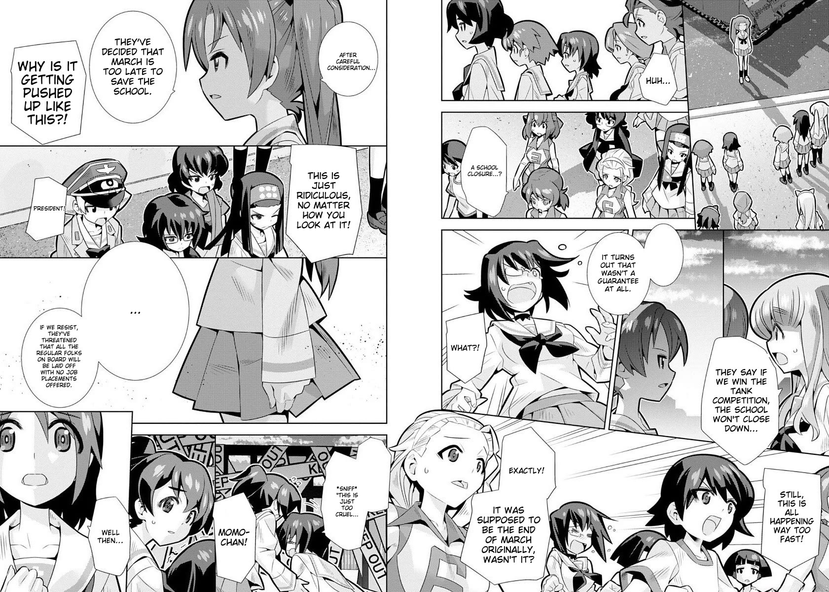 Girls und Panzer der Film Variante Chapter 7 page 16 - Chapter 7: Natural Hot Spring & Goemon Bath