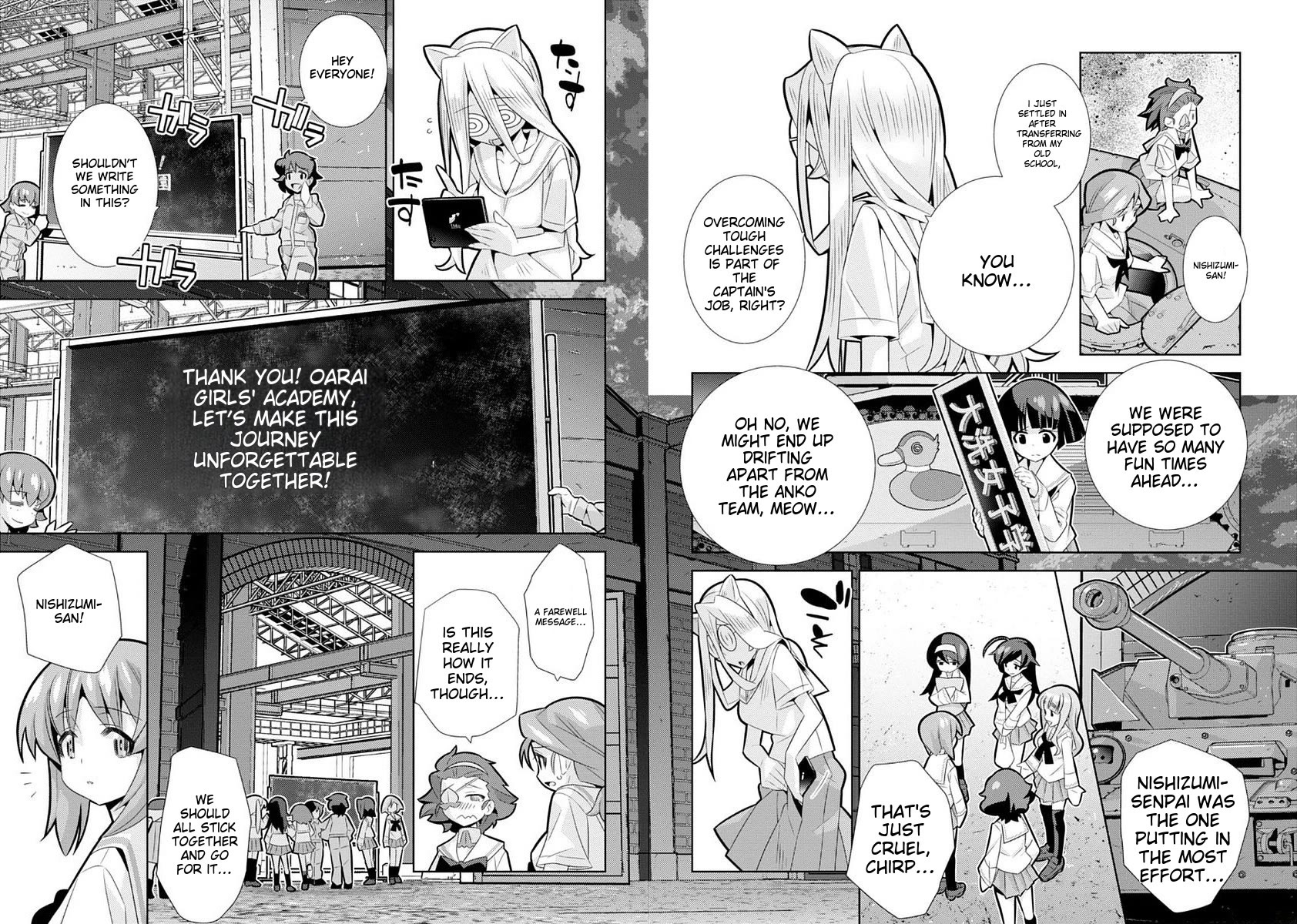 Girls und Panzer der Film Variante Chapter 7 page 25 - Chapter 7: Natural Hot Spring & Goemon Bath