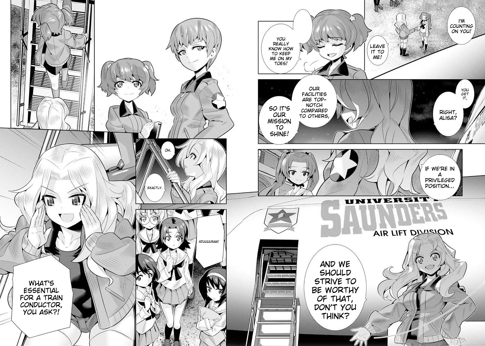 Girls und Panzer der Film Variante Chapter 8 page 19 - Chapter 8: Kay & Rescue