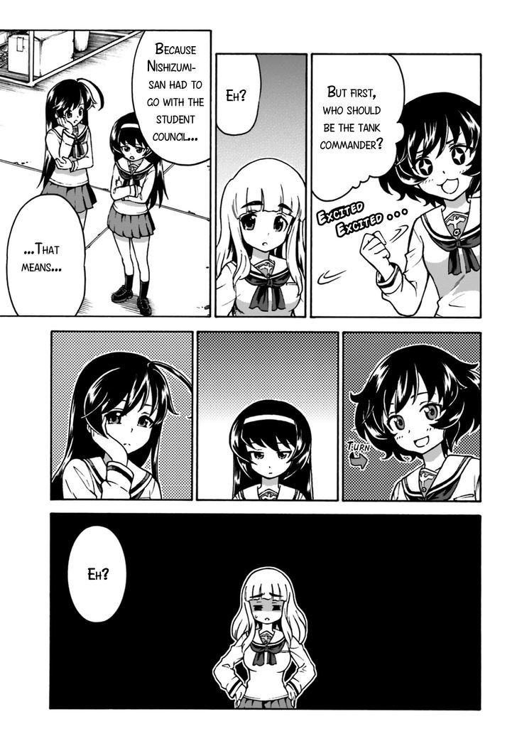 GIRLS und PANZER - Gekitou! Maginot-sen desu!! Chapter 1 page 12 - Chapter 1 : Mock Battle