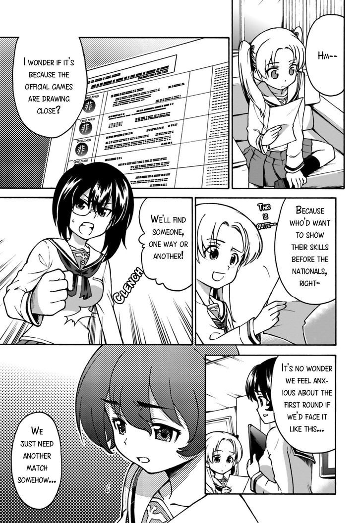 GIRLS und PANZER - Gekitou! Maginot-sen desu!! Chapter 1 page 4 - Chapter 1 : Mock Battle