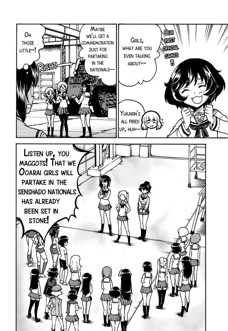 GIRLS und PANZER - Gekitou! Maginot-sen desu!! Chapter 1 page 7 - Chapter 1 : Mock Battle