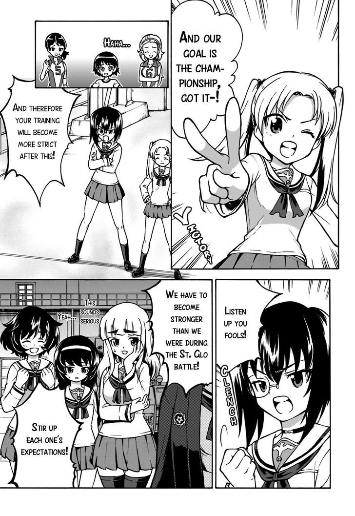 GIRLS und PANZER - Gekitou! Maginot-sen desu!! Chapter 1 page 8 - Chapter 1 : Mock Battle