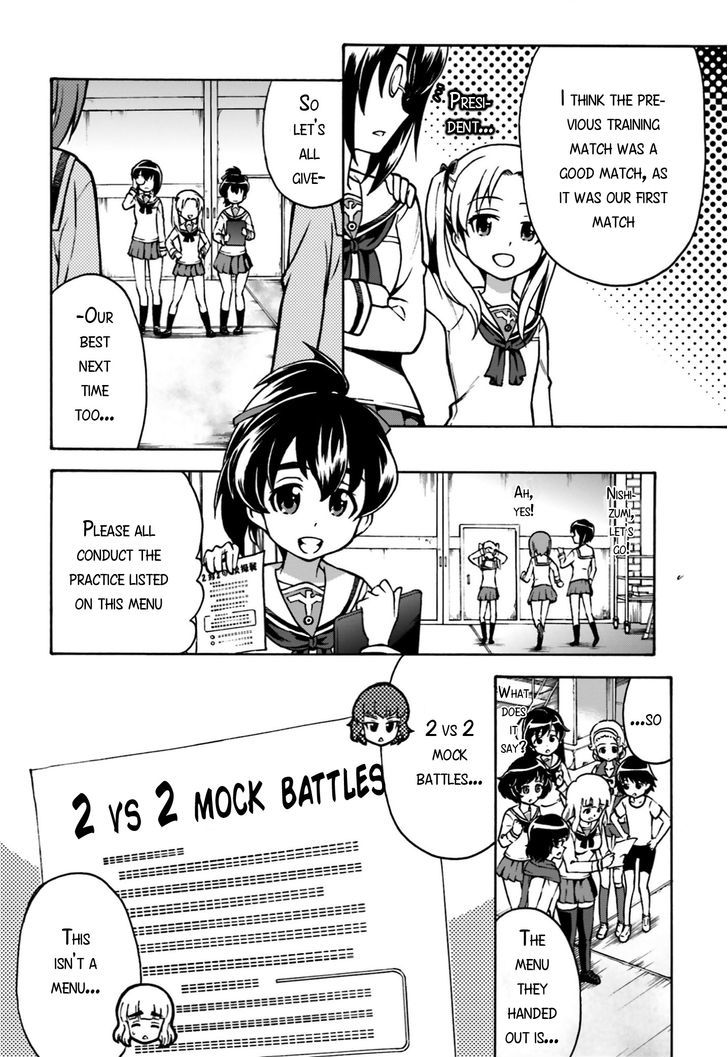 GIRLS und PANZER - Gekitou! Maginot-sen desu!! Chapter 1 page 9 - Chapter 1 : Mock Battle