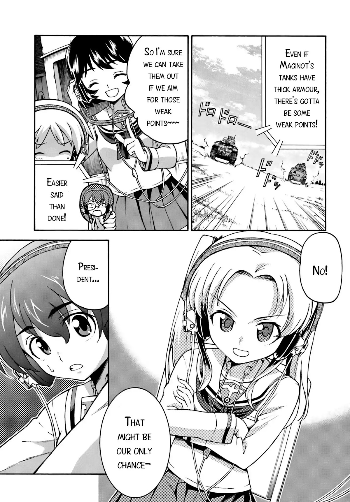 GIRLS und PANZER - Gekitou! Maginot-sen desu!! Chapter 10 page 5 - Chapter 10: And Now, to the National Tournament... [END]
