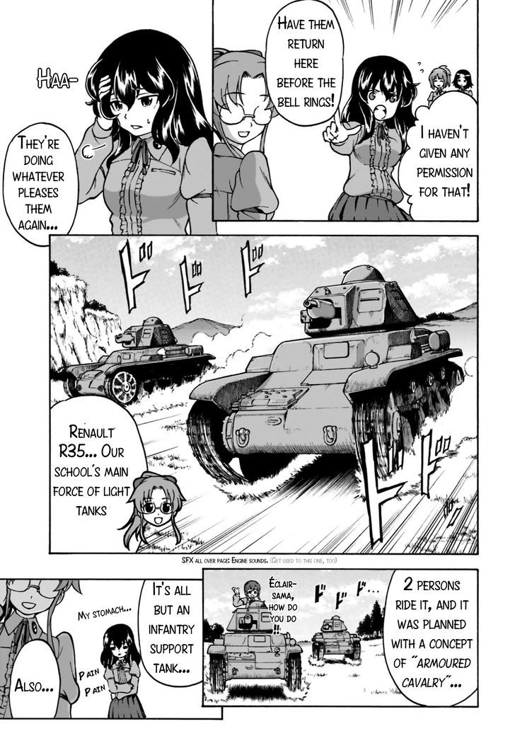 GIRLS und PANZER - Gekitou! Maginot-sen desu!! Chapter 2 page 10 - Chapter 2 : Maginot Girls Academy