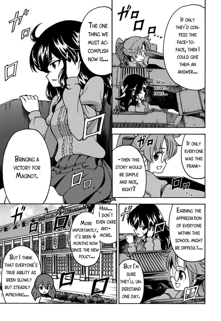 GIRLS und PANZER - Gekitou! Maginot-sen desu!! Chapter 2 page 6 - Chapter 2 : Maginot Girls Academy