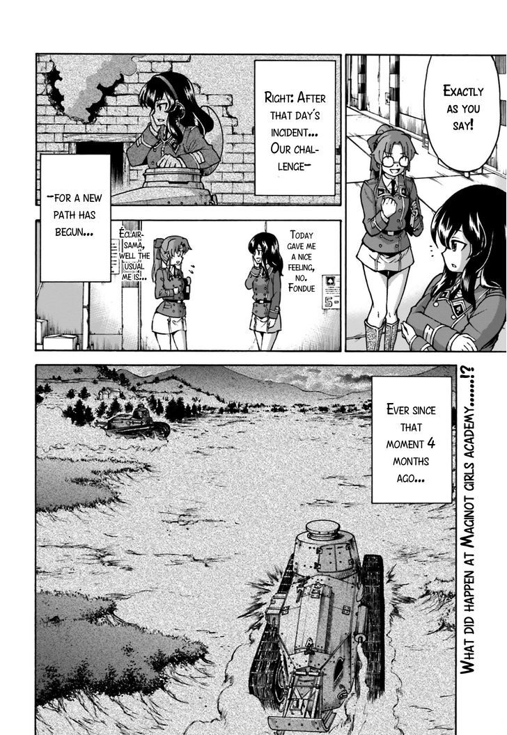 GIRLS und PANZER - Gekitou! Maginot-sen desu!! Chapter 3 page 34 - Chapter 3 : Maginot Girls Academy's Senshado