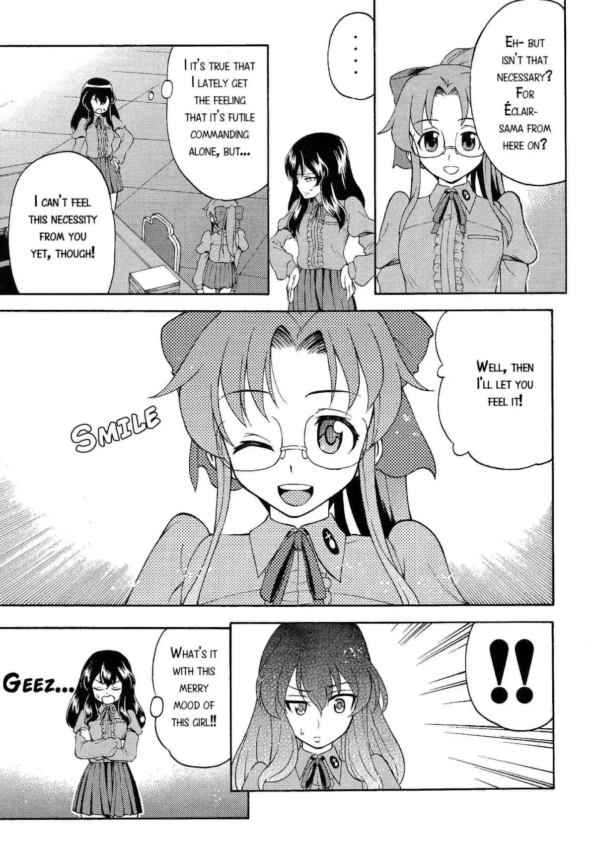 GIRLS und PANZER - Gekitou! Maginot-sen desu!! Chapter 4.5 page 10 - Chapter 4.5: Madeleine's Speech