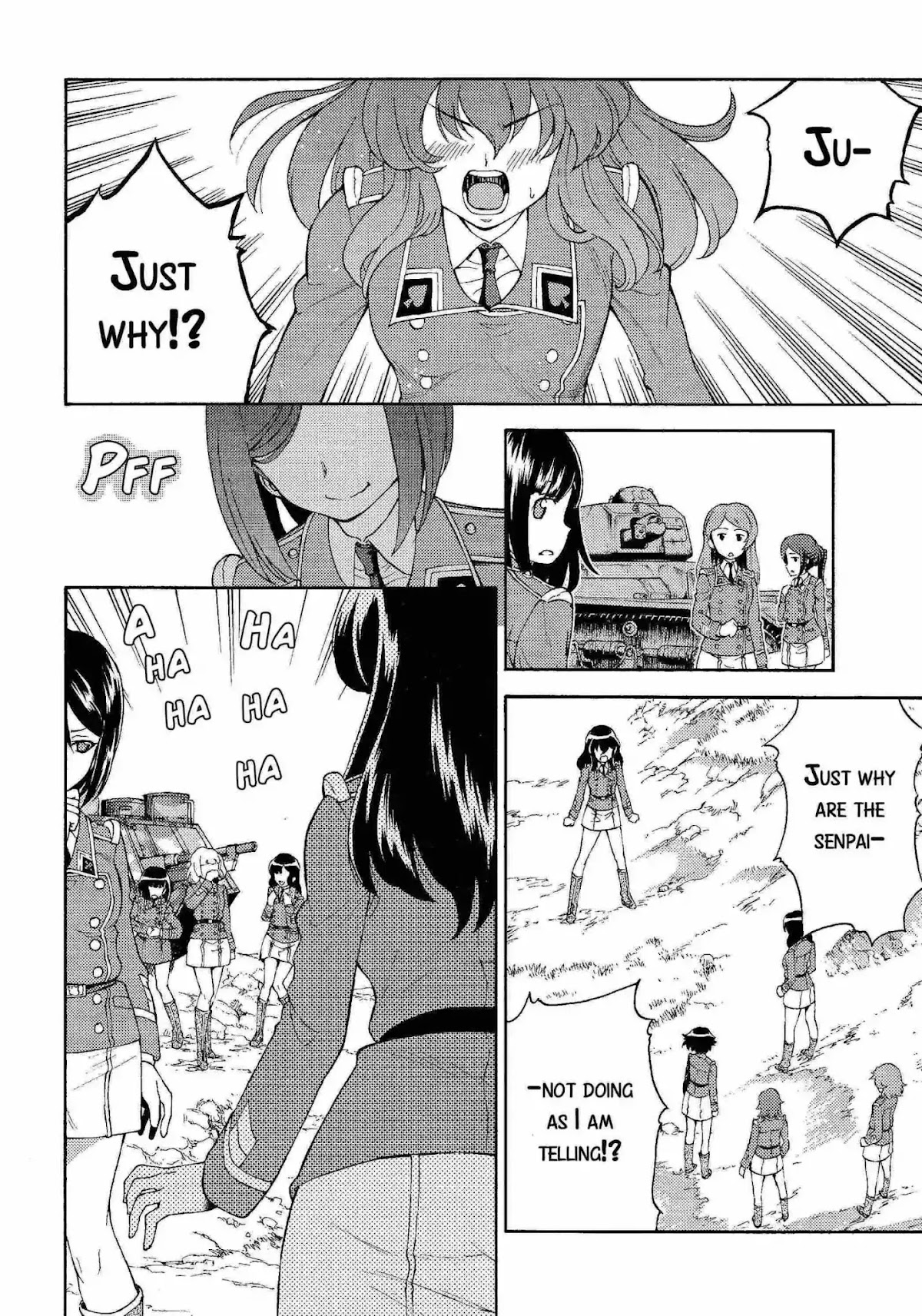 GIRLS und PANZER - Gekitou! Maginot-sen desu!! Chapter 4.5 page 13 - Chapter 4.5: Madeleine's Speech
