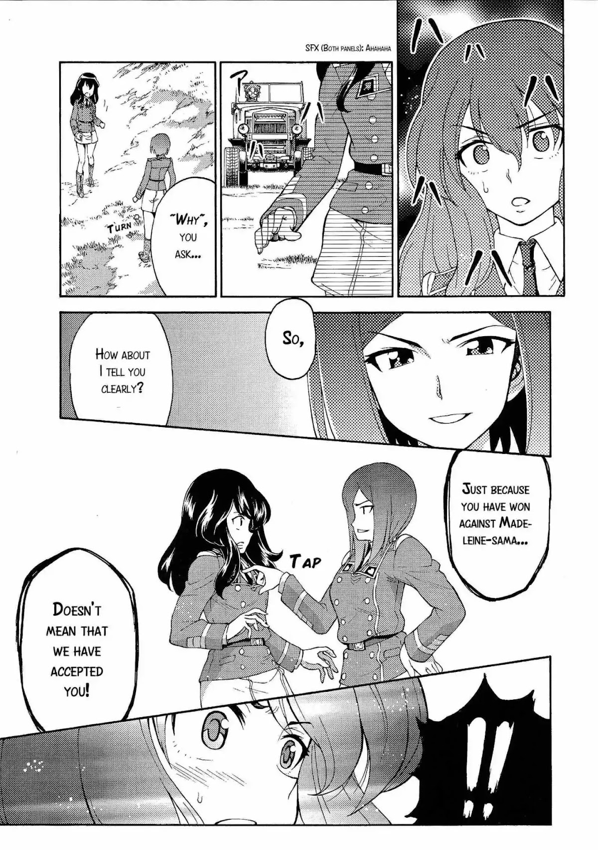 GIRLS und PANZER - Gekitou! Maginot-sen desu!! Chapter 4.5 page 14 - Chapter 4.5: Madeleine's Speech