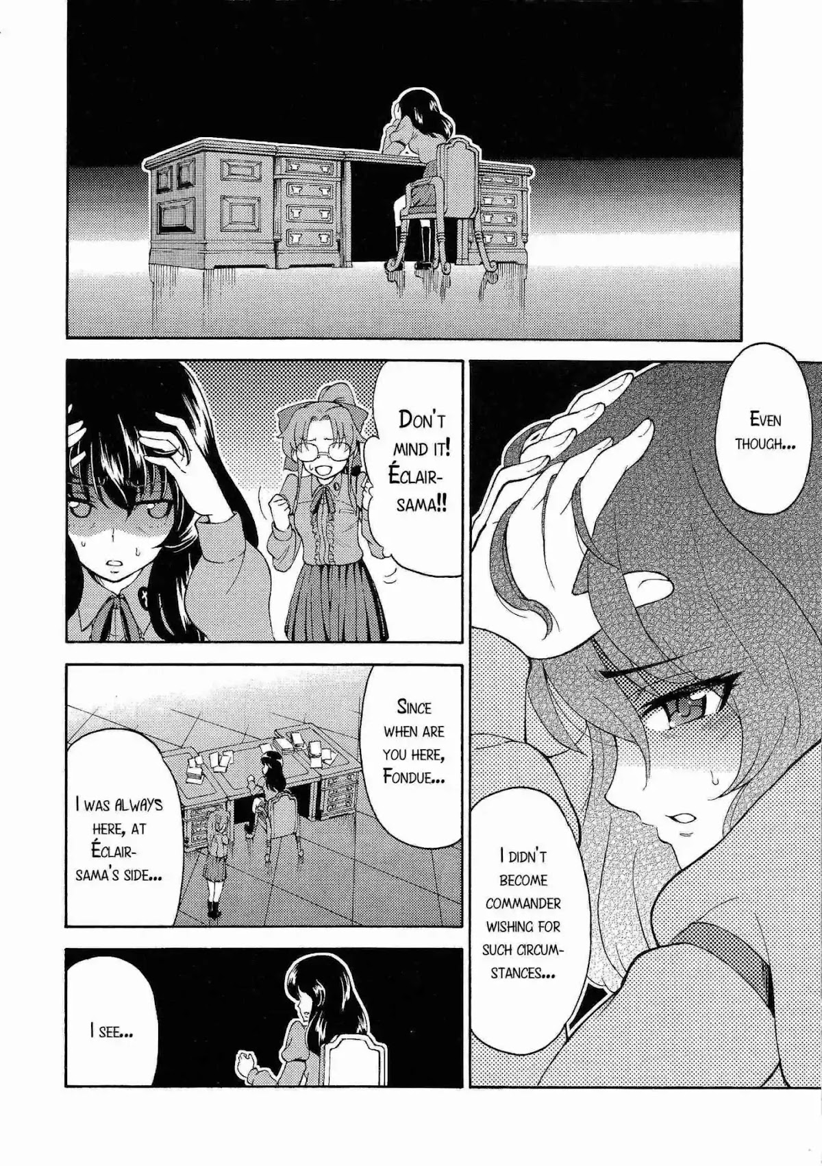 GIRLS und PANZER - Gekitou! Maginot-sen desu!! Chapter 4.5 page 17 - Chapter 4.5: Madeleine's Speech
