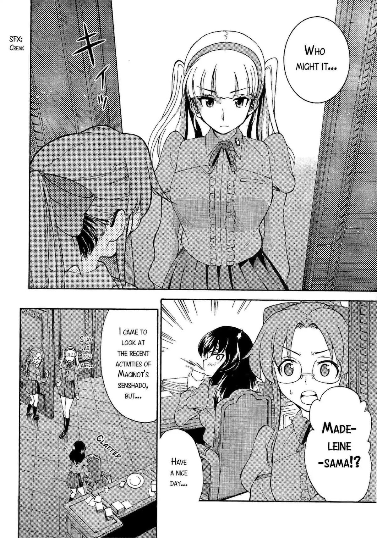 GIRLS und PANZER - Gekitou! Maginot-sen desu!! Chapter 4.5 page 19 - Chapter 4.5: Madeleine's Speech