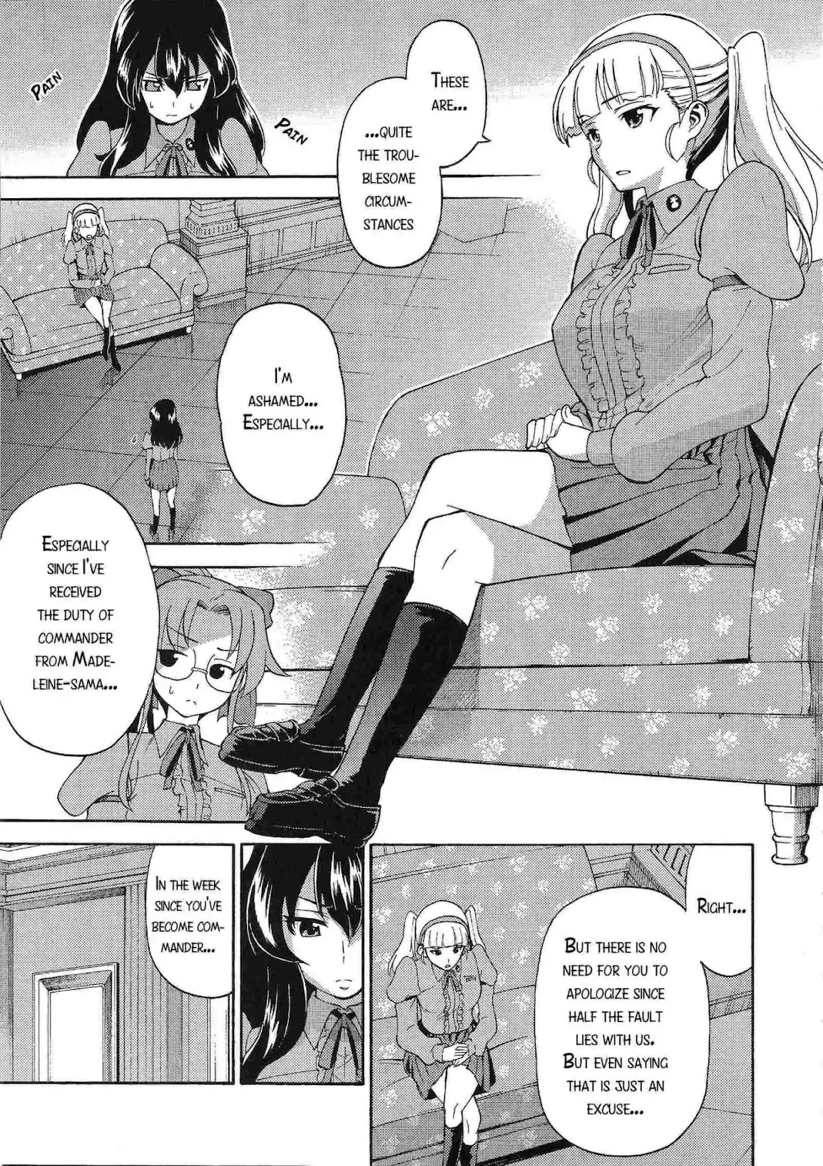 GIRLS und PANZER - Gekitou! Maginot-sen desu!! Chapter 4.5 page 20 - Chapter 4.5: Madeleine's Speech
