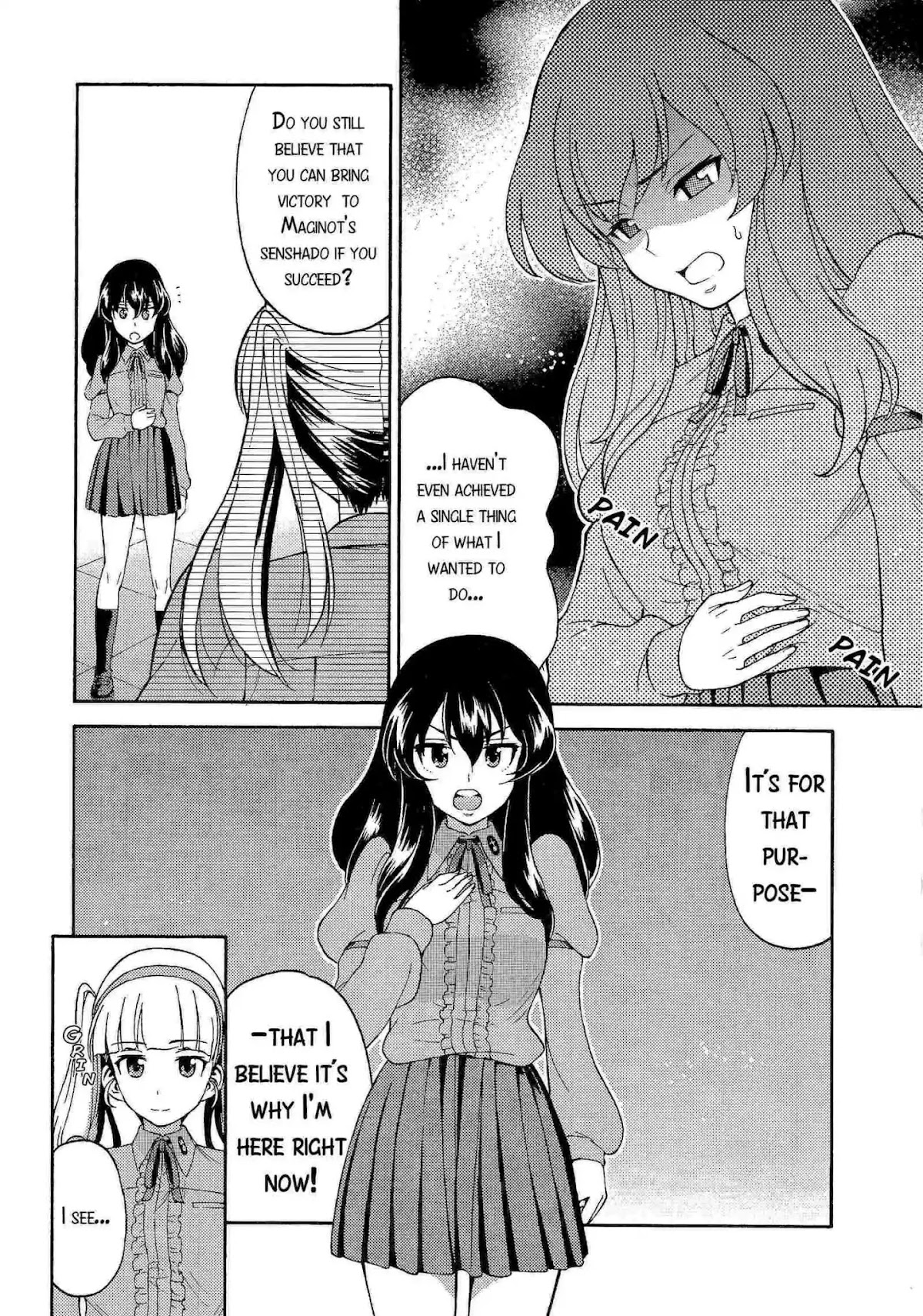 GIRLS und PANZER - Gekitou! Maginot-sen desu!! Chapter 4.5 page 21 - Chapter 4.5: Madeleine's Speech