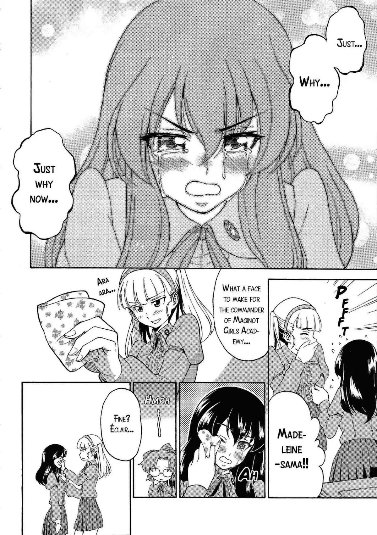 GIRLS und PANZER - Gekitou! Maginot-sen desu!! Chapter 4.5 page 25 - Chapter 4.5: Madeleine's Speech