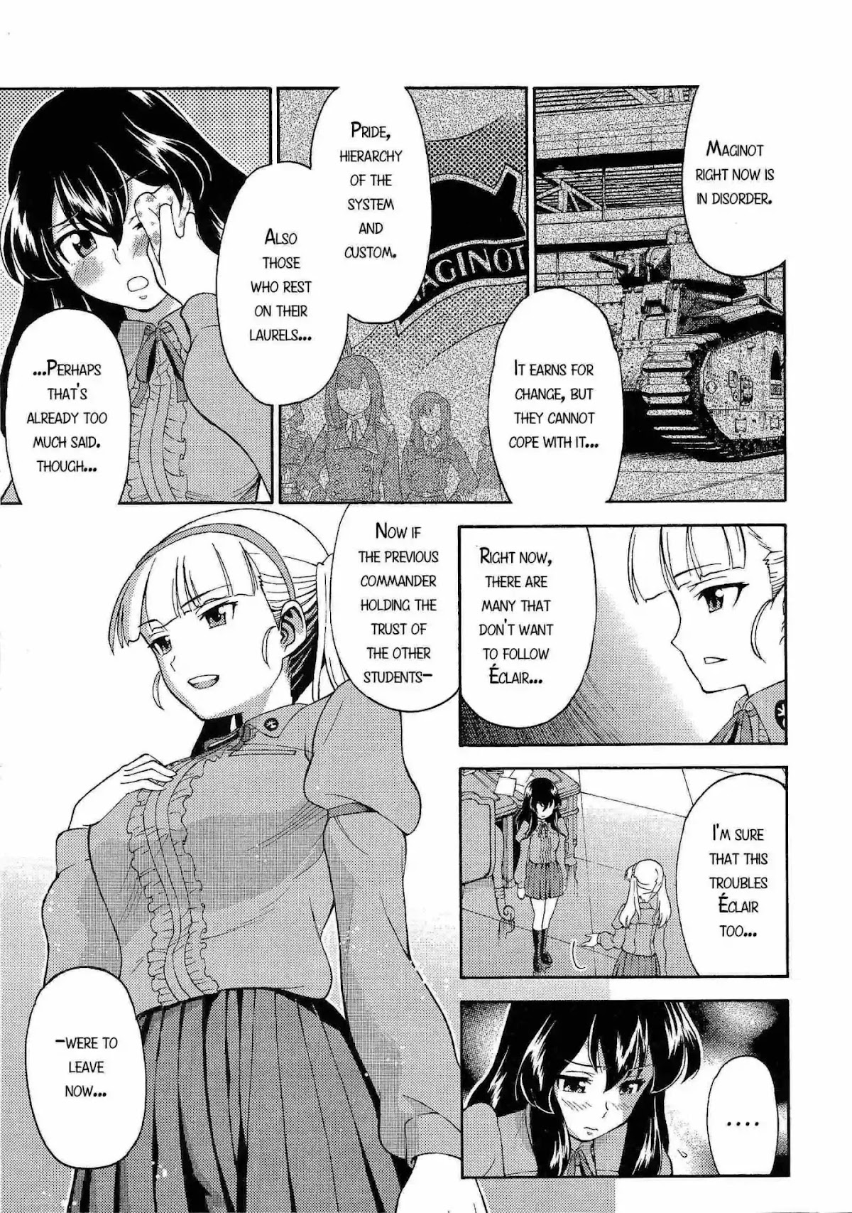 GIRLS und PANZER - Gekitou! Maginot-sen desu!! Chapter 4.5 page 26 - Chapter 4.5: Madeleine's Speech