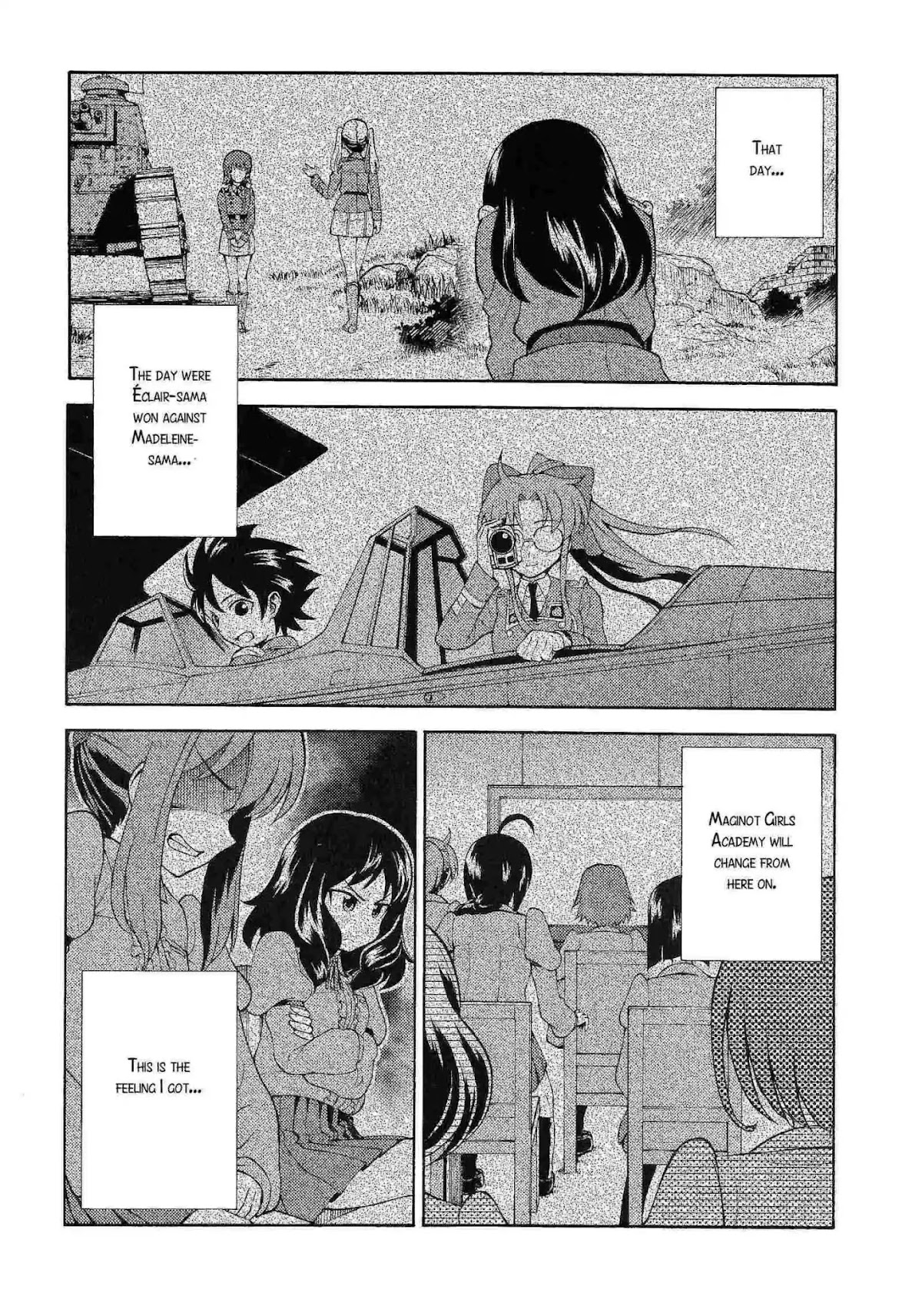 GIRLS und PANZER - Gekitou! Maginot-sen desu!! Chapter 4.5 page 3 - Chapter 4.5: Madeleine's Speech