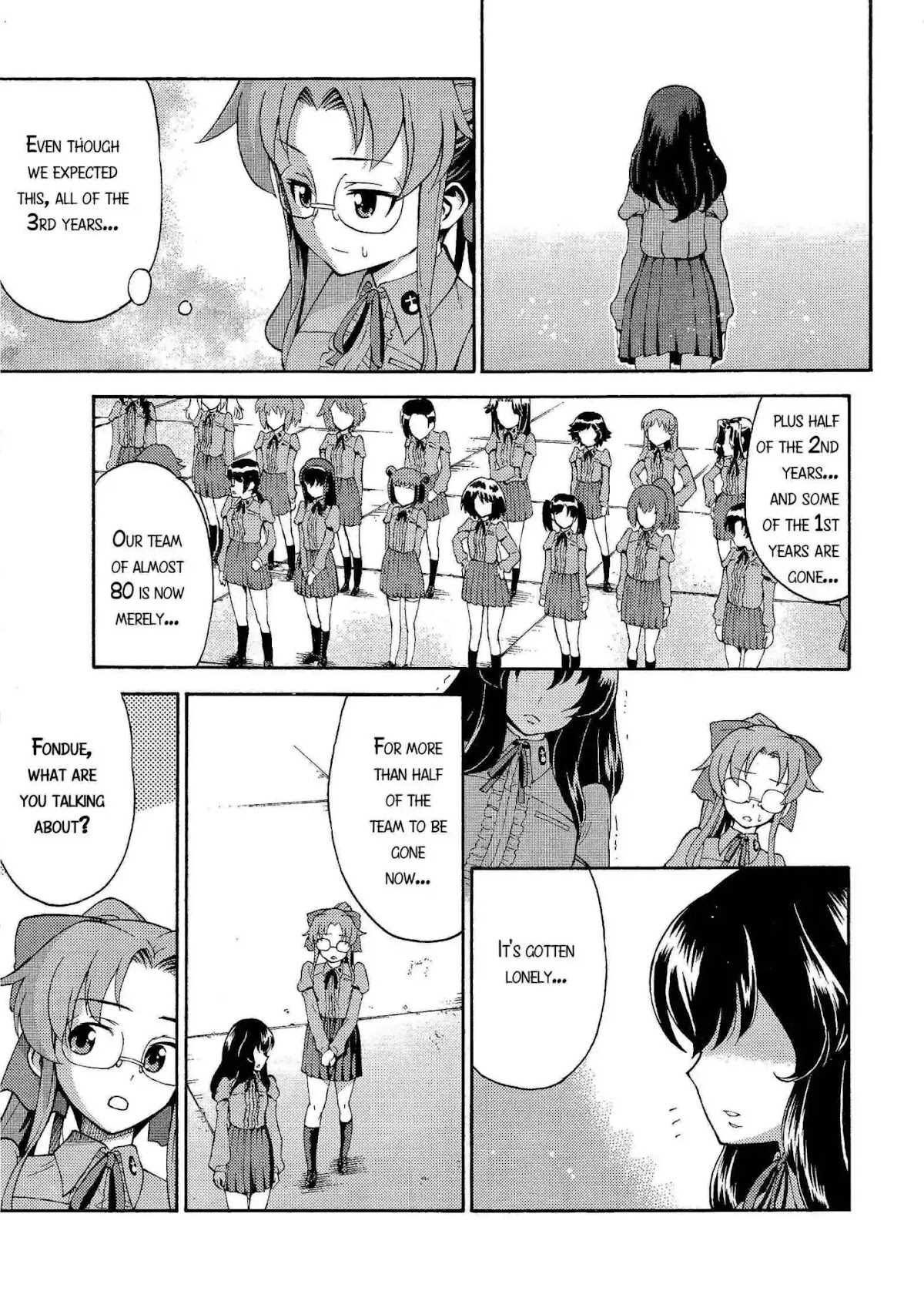 GIRLS und PANZER - Gekitou! Maginot-sen desu!! Chapter 4.5 page 32 - Chapter 4.5: Madeleine's Speech