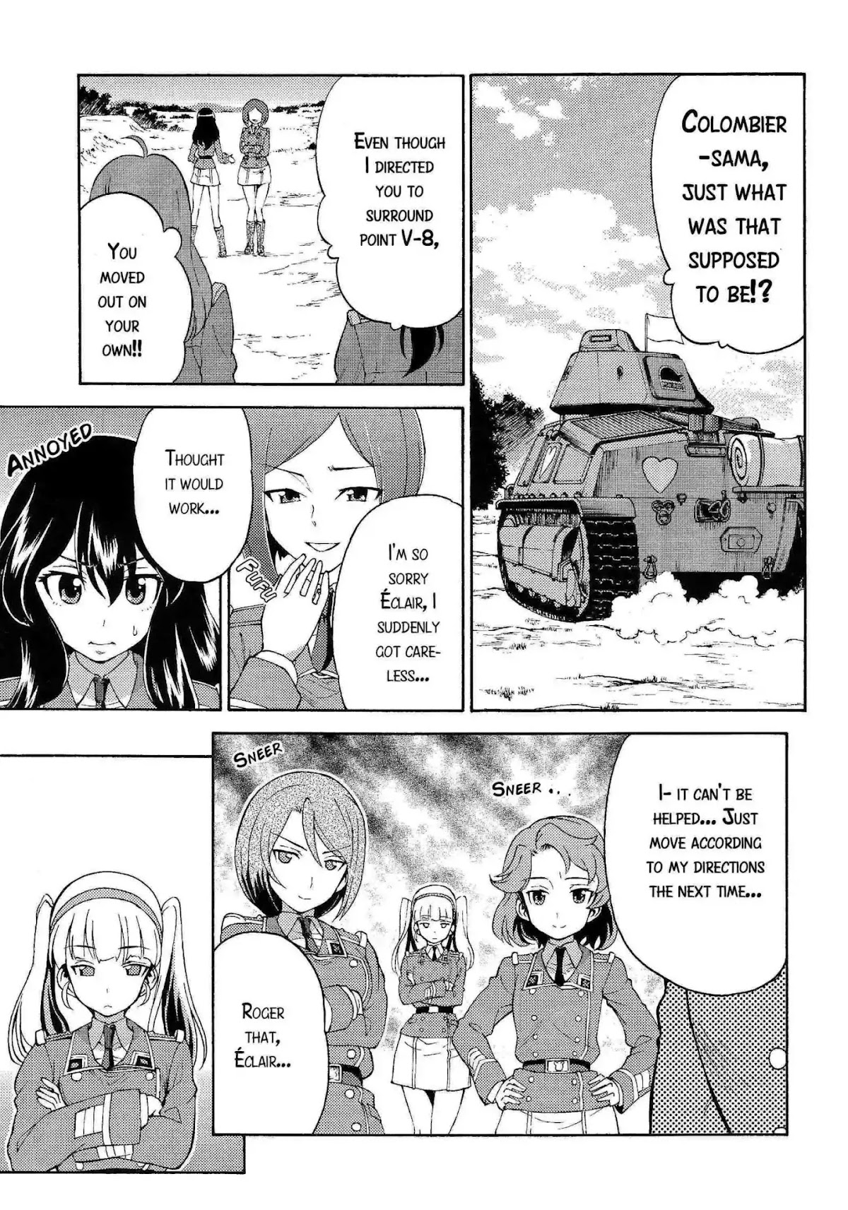 GIRLS und PANZER - Gekitou! Maginot-sen desu!! Chapter 4.5 page 6 - Chapter 4.5: Madeleine's Speech