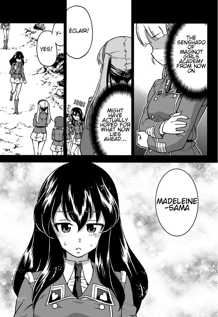 GIRLS und PANZER - Gekitou! Maginot-sen desu!! Chapter 4 page 27 - Chapter 4 : Madeleine