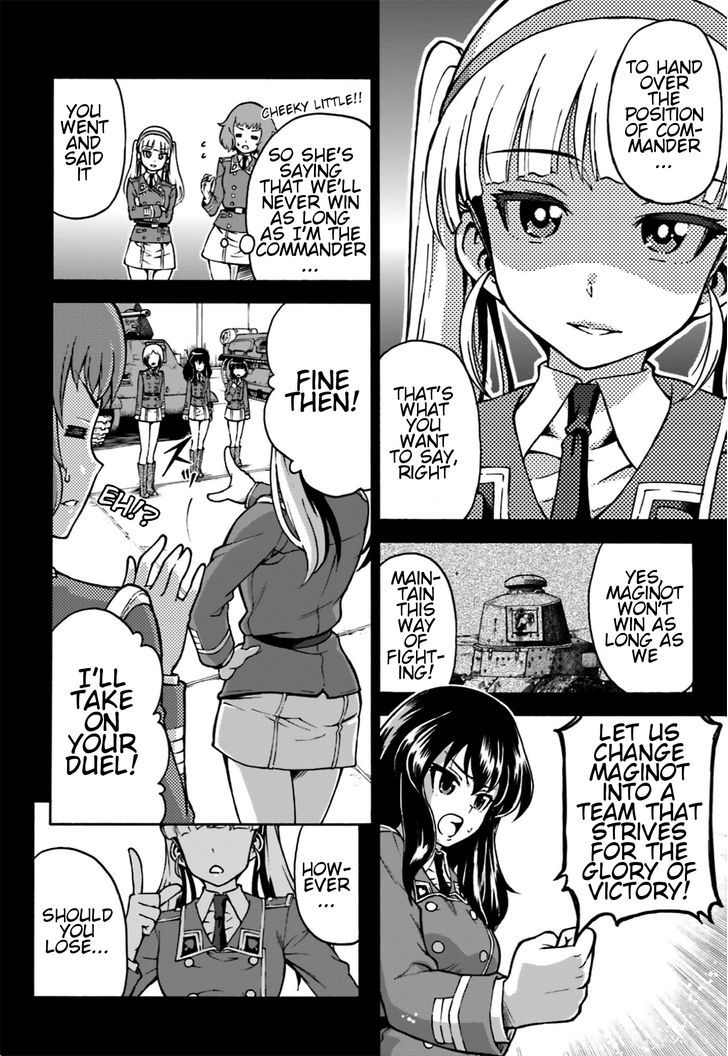 GIRLS und PANZER - Gekitou! Maginot-sen desu!! Chapter 4 page 8 - Chapter 4 : Madeleine