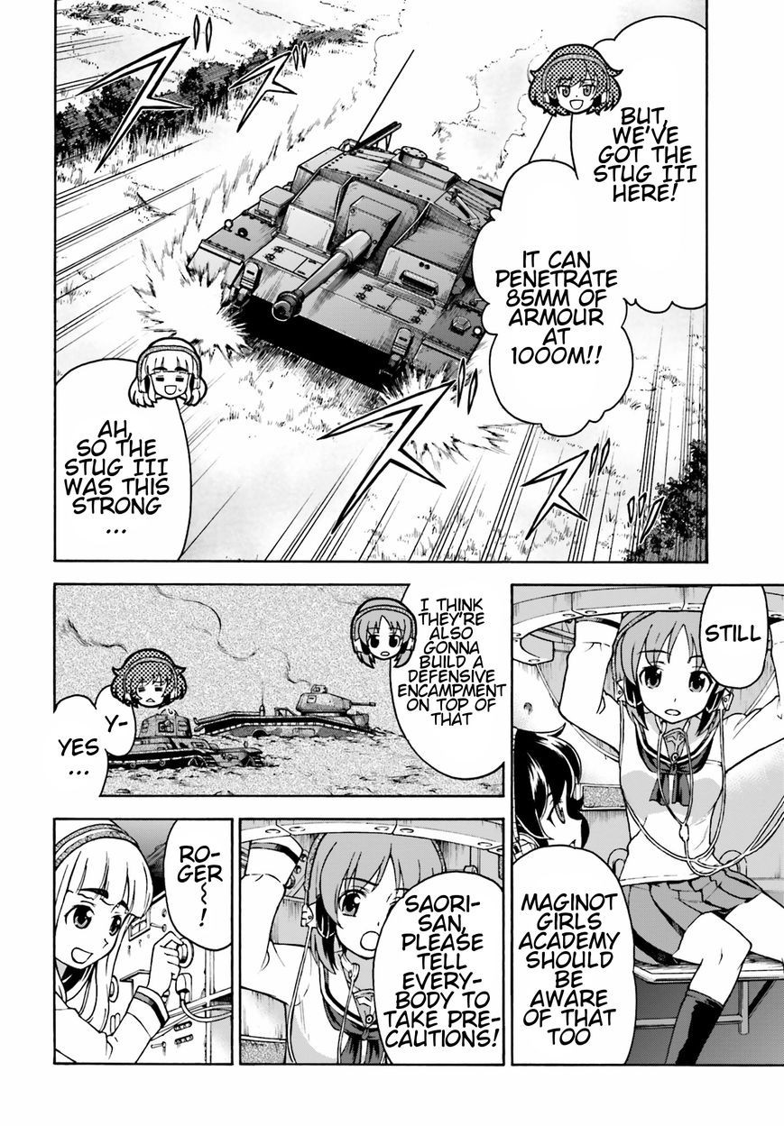 GIRLS und PANZER - Gekitou! Maginot-sen desu!! Chapter 6 page 8 - Chapter 6