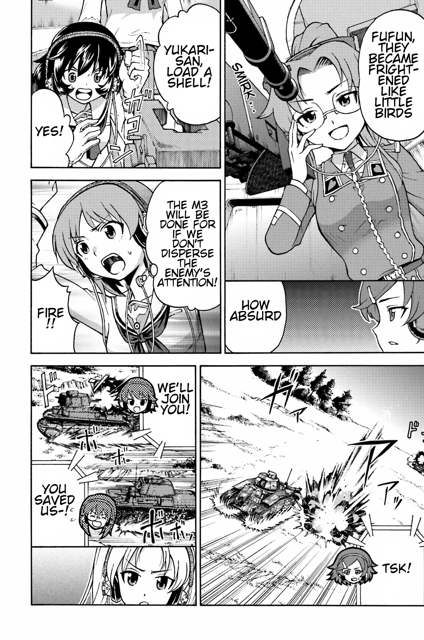 GIRLS und PANZER - Gekitou! Maginot-sen desu!! Chapter 7.1 page 12 - Chapter 7.001