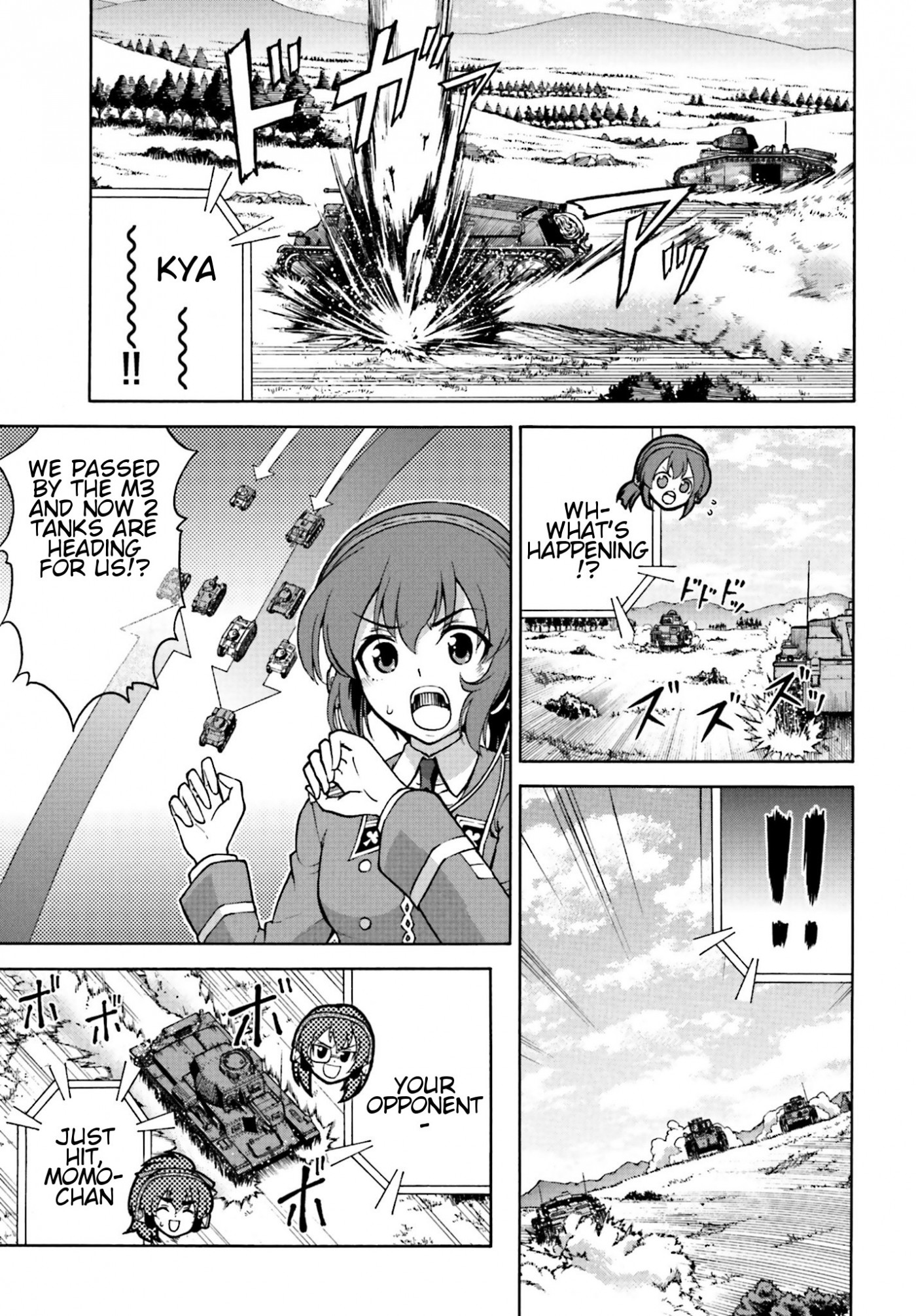 GIRLS und PANZER - Gekitou! Maginot-sen desu!! Chapter 7.2 page 11 - Chapter 7.002