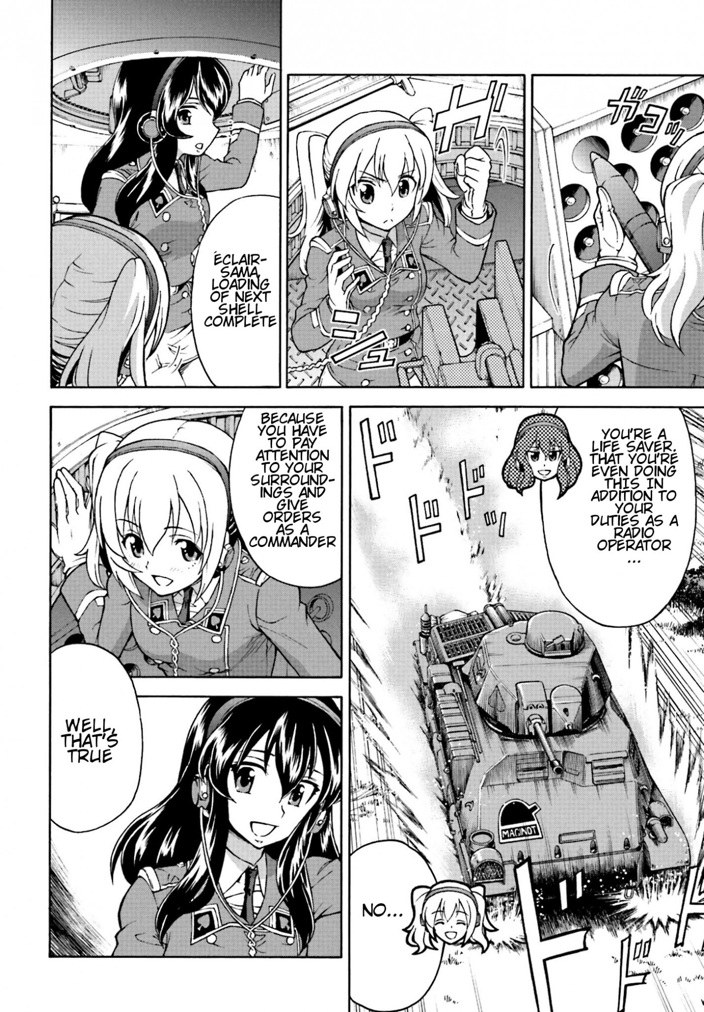 GIRLS und PANZER - Gekitou! Maginot-sen desu!! Chapter 7.2 page 2 - Chapter 7.002