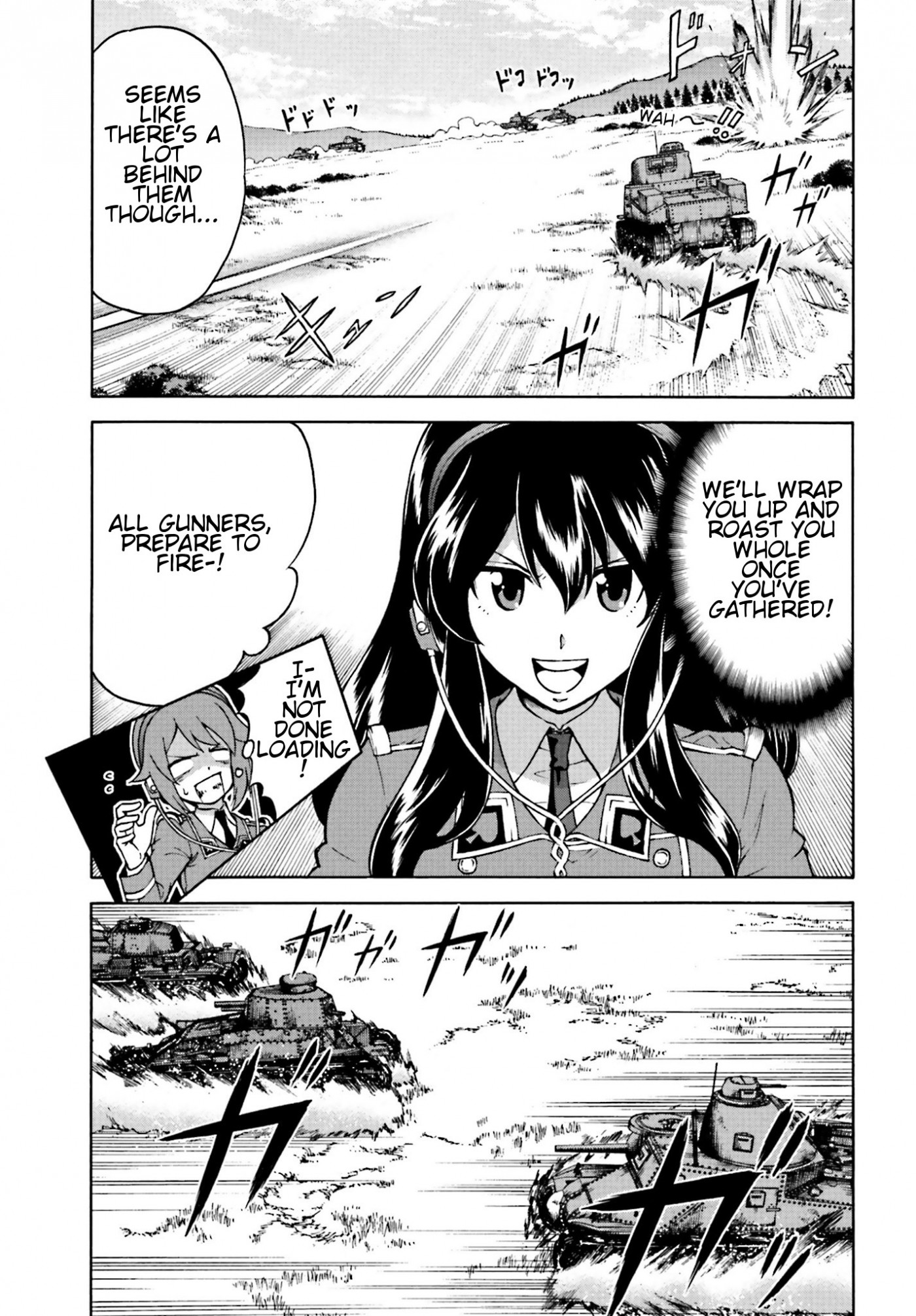 GIRLS und PANZER - Gekitou! Maginot-sen desu!! Chapter 7.2 page 7 - Chapter 7.002