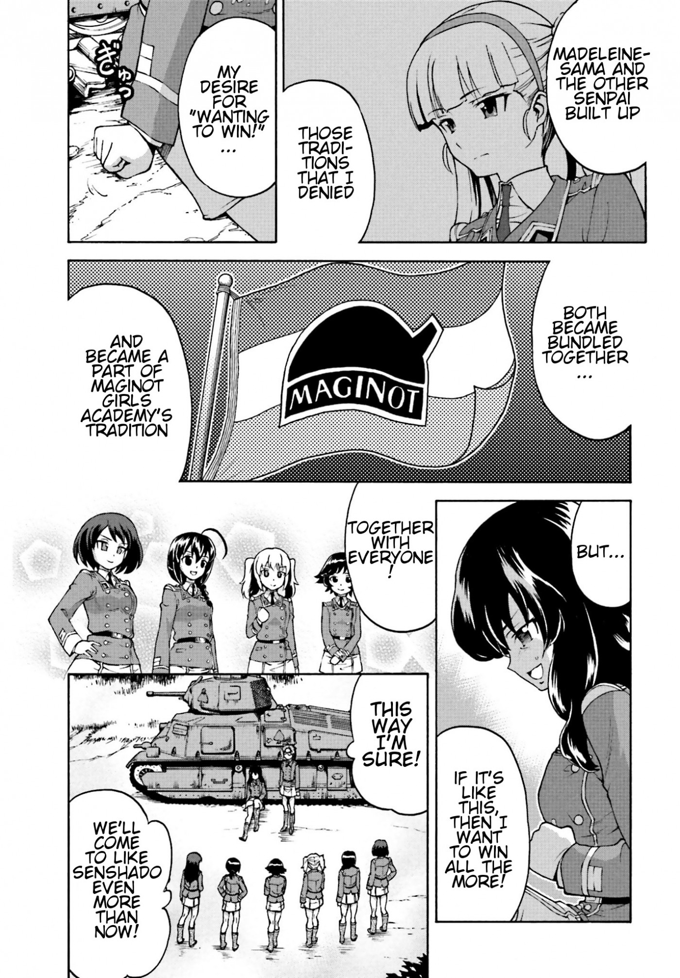 GIRLS und PANZER - Gekitou! Maginot-sen desu!! Chapter 8 page 21 - Chapter 8